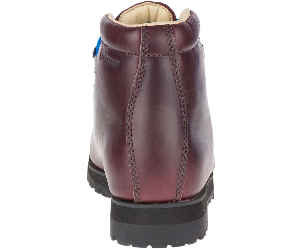 Botas Senhora - Merrell Wilderness Legend Waterproof - Bordeaux - JWF907562